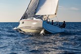 New Beneteau Oceanis 34.1 Ancasta sailing away